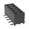 MMS-105-02-S-DV-TR - CONN RCPT 10POS 0.079 GOLD SMD