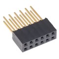 SSQ-106-23-G-D - CONN RCPT 12POS 0.1 GOLD PCB