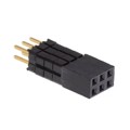 ESQ-103-44-G-D - CONN SOCKET 6POS 0.1 GOLD PCB