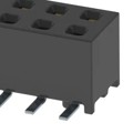 MMS-128-02-L-DV-A-TR - CONN RCPT 56POS 0.079 GOLD SMD