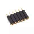 ESS-106-G-03 - CONN SOCKET 6POS 0.1 GOLD PCB