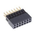 ESQ-107-23-G-D - CONN SOCKET 14POS 0.1 GOLD PCB