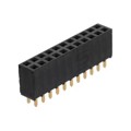 SSW-111-21-G-D - CONN RCPT 22POS 0.1 GOLD PCB
