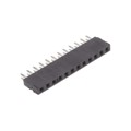 68684-312 - CONN RCPT 12POS 0.1 GOLD PCB