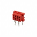 100400-4 - CONN RCPT 4POS 0.1 TIN PCB R/A