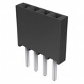 SSQ-104-02-T-S - CONN RCPT .100" 4POS SNGL TIN