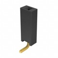 SSQ-101-02-G-S-RA - CONN RCPT .100" 1POS R/A SGL AU