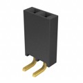 SSQ-102-02-S-S-RA - CONN RCPT .100" 2POS R/A SGL AU