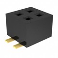 CLP-102-02-G-D-BE - CONN RCPT 4POS 0.05 GOLD SMD