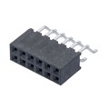 M22-6550642R - CONN RCPT 12P 0.079 GOLD SMD R/A