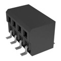 CLP-104-02-F-DH-TR - CONN RCPT 8POS 0.05 GOLD SMD R/A
