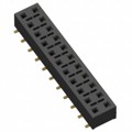 HLE-111-02-G-DV-BE-K-TR - CONN RCPT 22POS 0.1 GOLD SMD