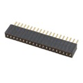 HRS-1B-20-GA - RECEPTACLE STRIP, 1.27MM,VERTICA