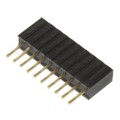 M52-5001045 - CONN RCPT 10POS 0.05 GOLD PCB