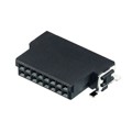 M55-6101642R - CONN RCPT 16P 0.05 GOLD SMD R/A