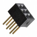 SFM210-LPSE-D03-ST-BK - CONN HDR 6POS 0.039 GOLD PCB