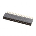 HRS-1B-17-GA - RECEPTACLE STRIP, 1.27MM, VERTIC