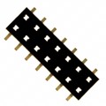 55510-114LF - CONN RCPT 14POS 0.079 GOLD SMD