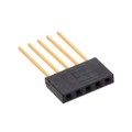 SSQ-105-04-G-S - CONN RCPT 5POS 0.1 GOLD PCB