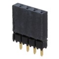 ESQ-104-12-G-S - CONN SOCKET 4POS 0.1 GOLD PCB