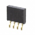 SMH-104-02-G-S - CONN RCPT 4POS 0.1 GOLD SMD R/A