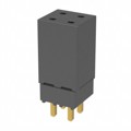 ESQ-102-12-G-D - CONN SOCKET 4POS 0.1 GOLD PCB