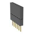 ESW-106-23-G-S - CONN SOCKET 6POS 0.1 GOLD PCB