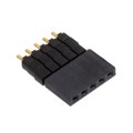 ESW-105-33-G-S - CONN SOCKET 5POS 0.1 GOLD PCB