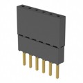 ESQ-106-23-G-S - CONN SOCKET 6POS 0.1 GOLD PCB