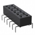 HLE-106-02-F-DV-PE-BE - CONN RCPT 12POS 0.1 GOLD PCB
