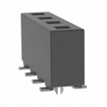 HPF-04-02-T-S-LC - CONN RCPT 4POS 0.2 TIN SMD