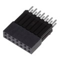 ESW-107-44-S-D - CONN SOCKET 14POS 0.1 GOLD PCB