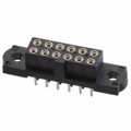 M80-4101242 - CONN RCPT 12POS 0.079 GOLD PCB