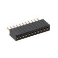 HRS-1B-11-GA - RECEPTACLE STRIP, 1.27MM, VERTIC
