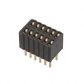 HRS-2B-12-GA - RECEPTACLE STRIP, 1.27MM, VERTIC