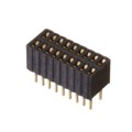 HRS-2B-18-GA - RECEPTACLE STRIP, 1.27MM, VERTIC