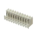 PCE-C-10 - RECEPTICAL WITH HOOKS 10P 2.54MM
