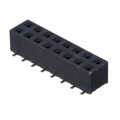 RS2BE-16-G-SMT - RECEPTACLE STRIP 16P 2.54MM PITC