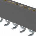 851-43-022-30-001000 - CONN RCPT 22POS 0.05 GOLD SMD