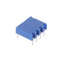 89882-304LF - CONN RCPT 4POS 0.1 GOLD PCB R/A