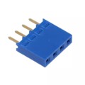 76308-104LF - CONN RCPT 4POS 0.1 GOLD PCB