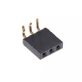 SSW-103-02-G-S-RA-LL - CONN RCPT 3POS 0.1 GOLD PCB R/A