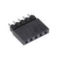 ESW-105-12-L-S - CONN SOCKET 5POS 0.1 GOLD PCB