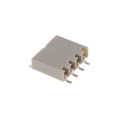 71607-304LF - CONN RCPT 4POS 0.1 GOLD SMD R/A