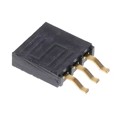 SMH-103-02-G-S-TR - CONN SKT .100" R/A SMD 3POS