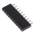 SSQ-110-21-F-S - CONN RCPT 10POS 0.1 GOLD PCB