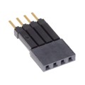ESW-104-44-G-S - CONN SOCKET 4POS 0.1 GOLD PCB