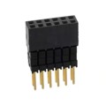 ESQ-106-34-G-D - CONN SOCKET 12POS 0.1 GOLD PCB