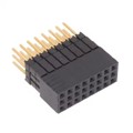 ESQ-108-34-G-T - CONN SOCKET 24POS 0.1 GOLD PCB