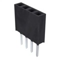 SSW-104-02-T-S - CONN RCPT 4POS 0.1 TIN PCB
